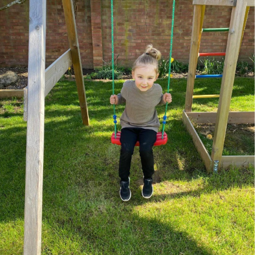 Jungle Gym wooden swing