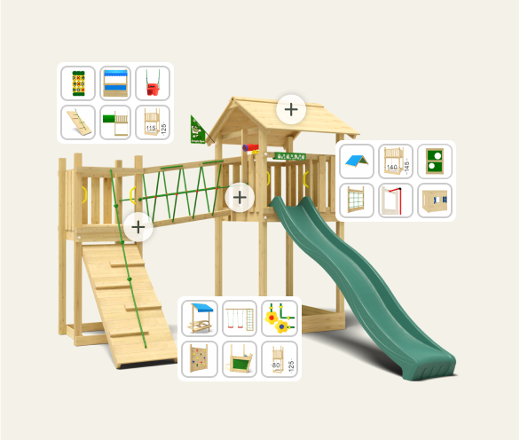 Design your own Jungle Gym Climbing Frames